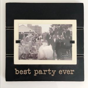 Wedding Picture Frame “Best Party Ever” Mudpie
